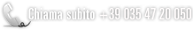 Chiama subito +39 035 47 20 050